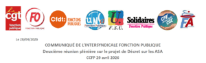 Lire la suite à propos de l’article Deuxième réunion plénière sur le projet de Décret sur les ASA