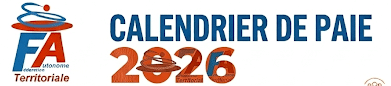 Lire la suite à propos de l’article Calendrier des versements des payes pour l&rsquo;année 2026 :