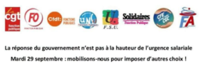 Lire la suite à propos de l’article La réponse du Gouvernement n&rsquo;est pas à la hauteur de l&rsquo;urgence salariale